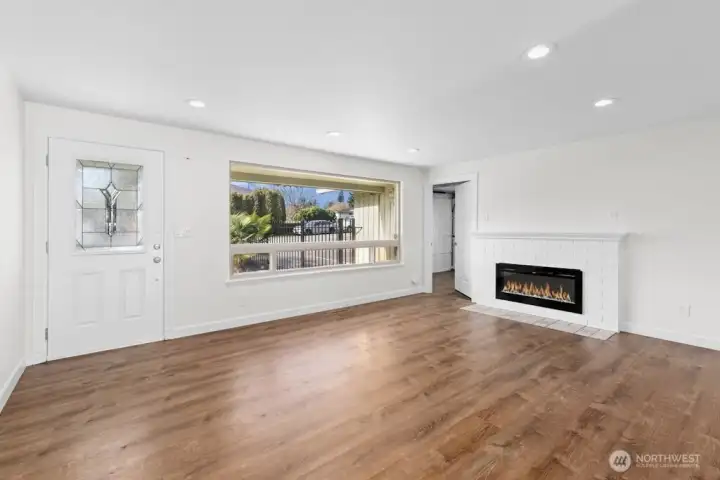 Living room looking to front