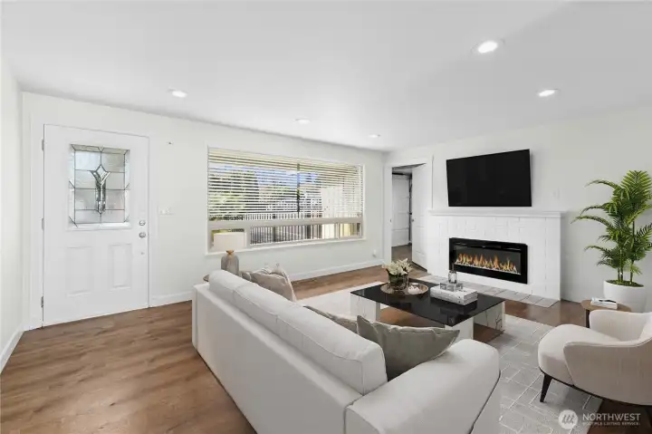 Living room looking to front, VS