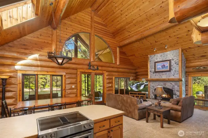 Kitchen aid stove, custom lighting