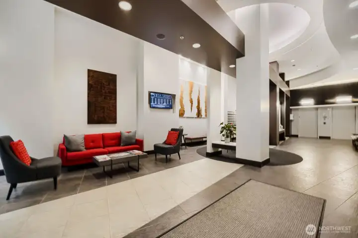 Lobby Entrance.