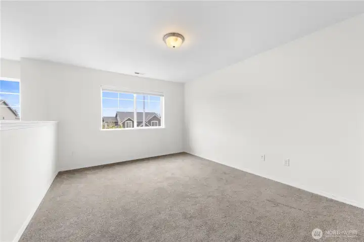 Generous Loft/Bonus Area