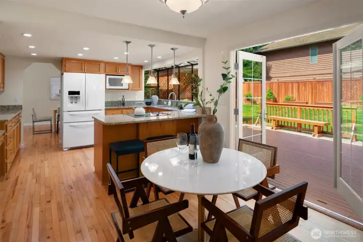 Kitchen + eating space