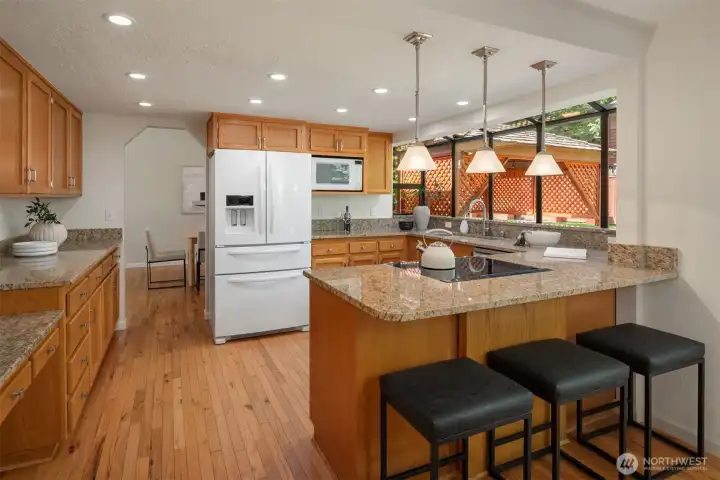 Kitchen + eating space
