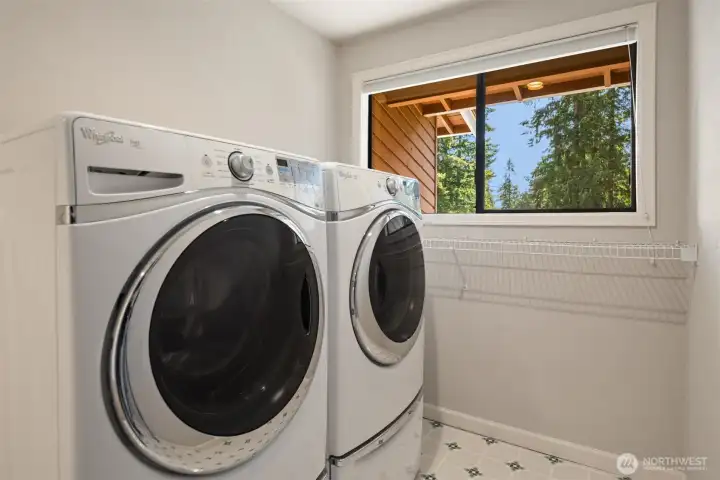 Laundry room upstairs