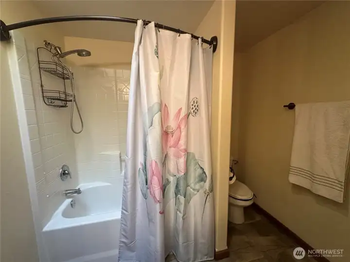 bathroom with tub