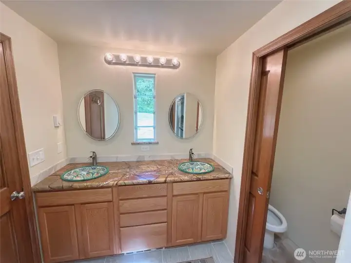 master bathroom