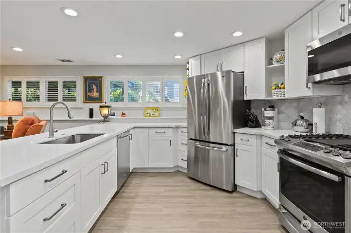 New kitchen daylight basement