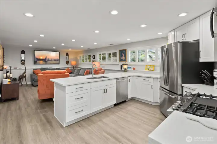 New kitchen daylight basement