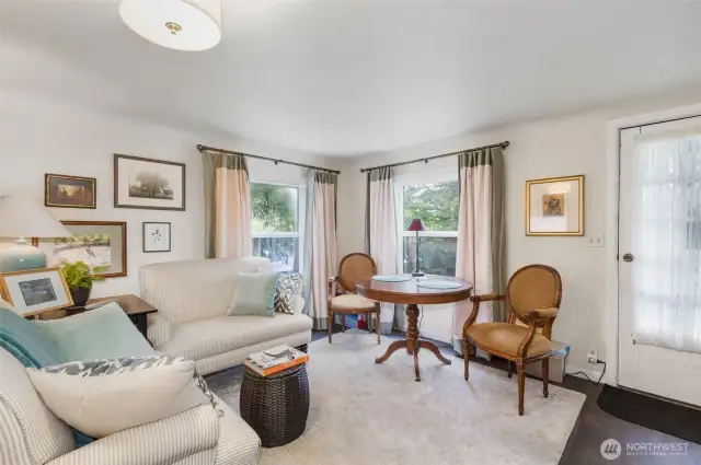 Upper unit living room
