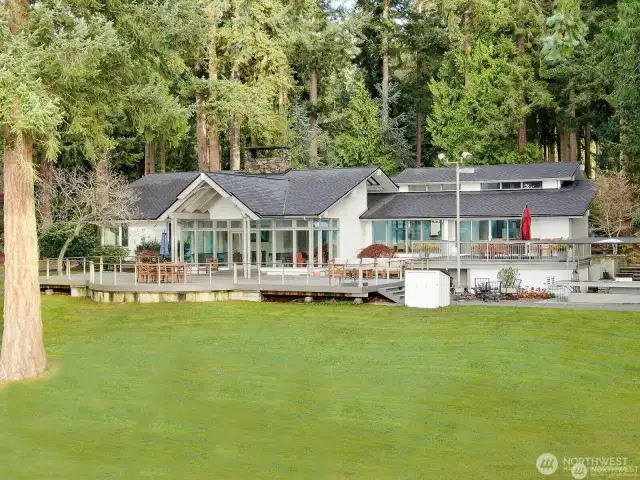 Back of Main House