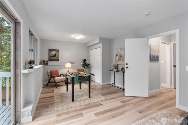 Downstairs 4th bedroom / bonus room