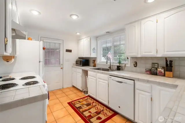 All white kitchen!