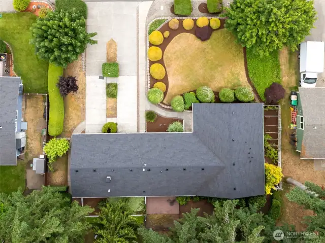 Overhead shot.