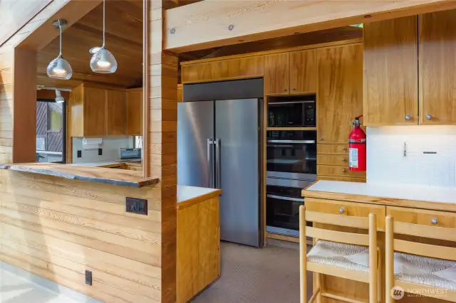 Recently updated kitchen with new appliances.