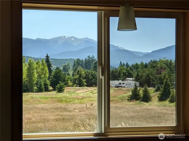 Mtn View from Kitchen