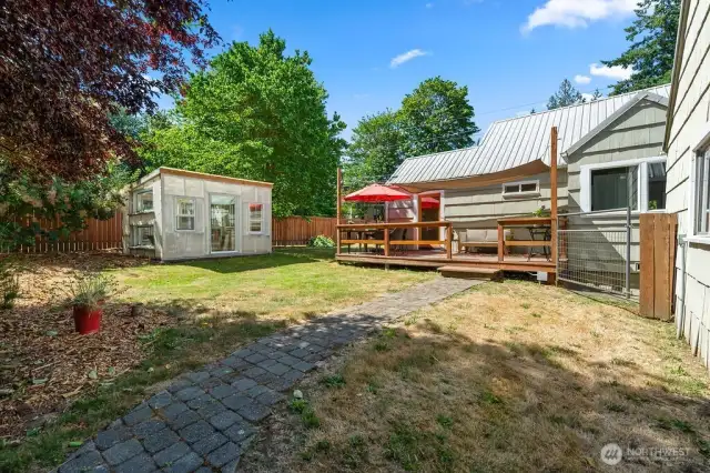 Backyard w/Patio