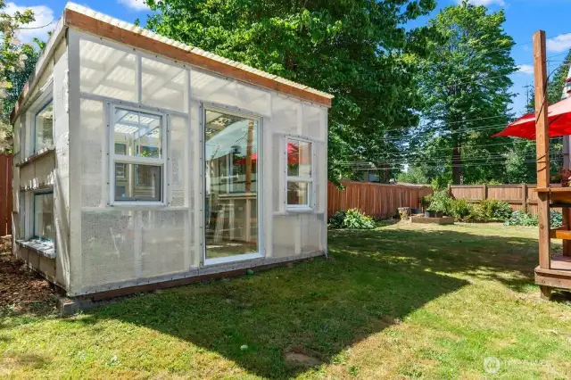 Greenhouse outside