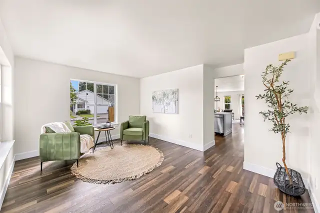 Luxury Vinyl Plank throughout the main floor