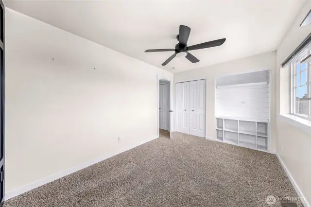 Bedroom #4 with built-ins