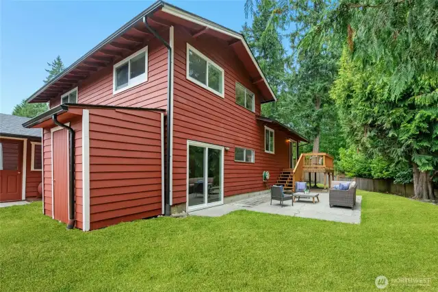Shed for additional storage
