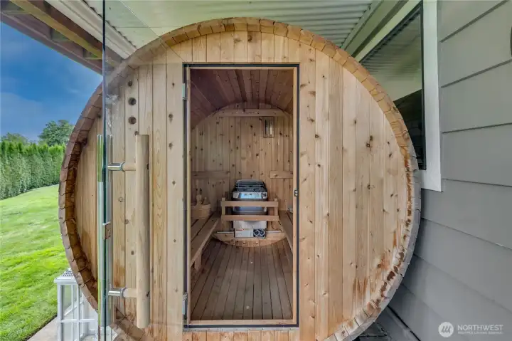 Sauna time
