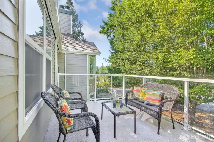 Enjoy your large deck with territorial veiws.