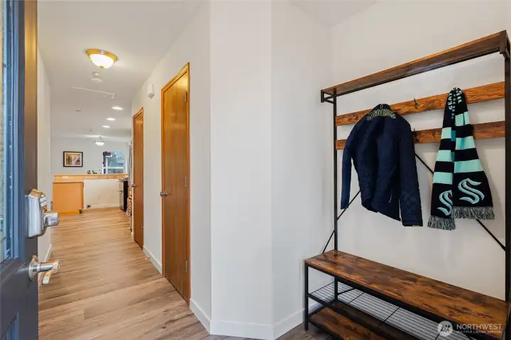 Welcoming Entry Hall.