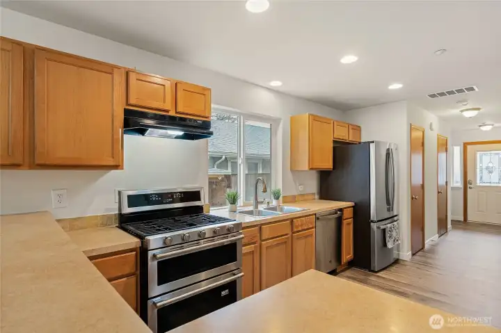 Plenty of Counter Space.