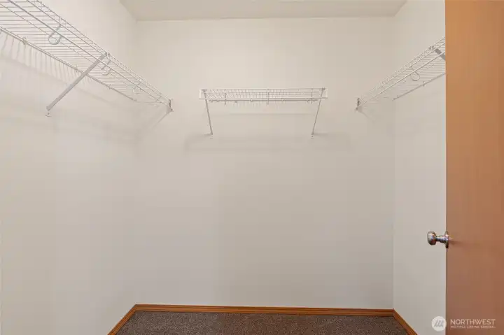 Large Walk-In Closet.