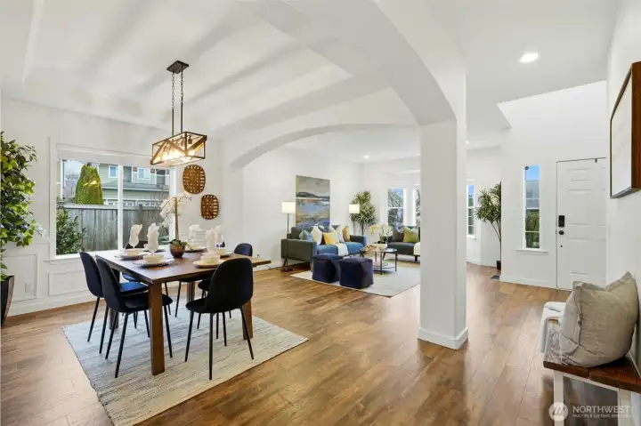 Formal dining room