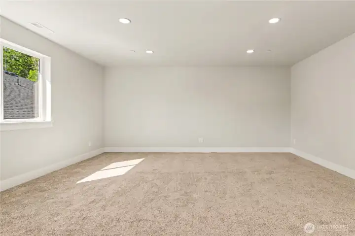 Upstairs bonus room Upstairs bonus room