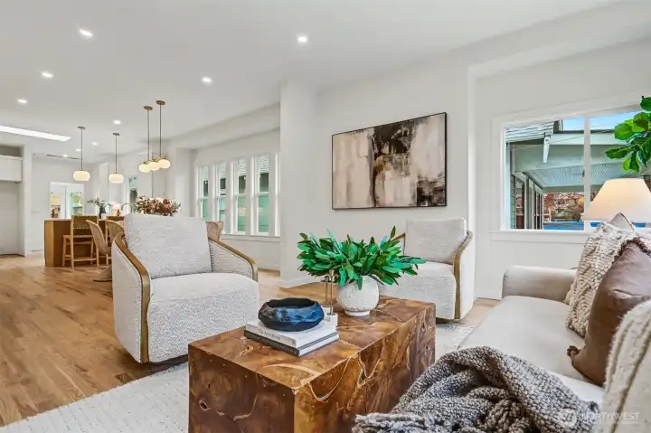 Beautiful new hardwood floors