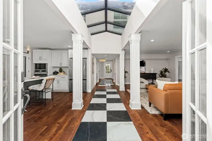 Gorgeous custom entry