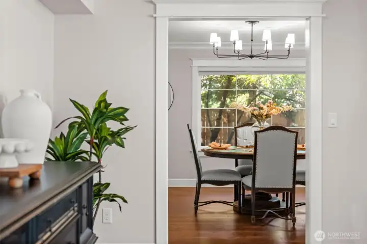 Move onto the formal dining room