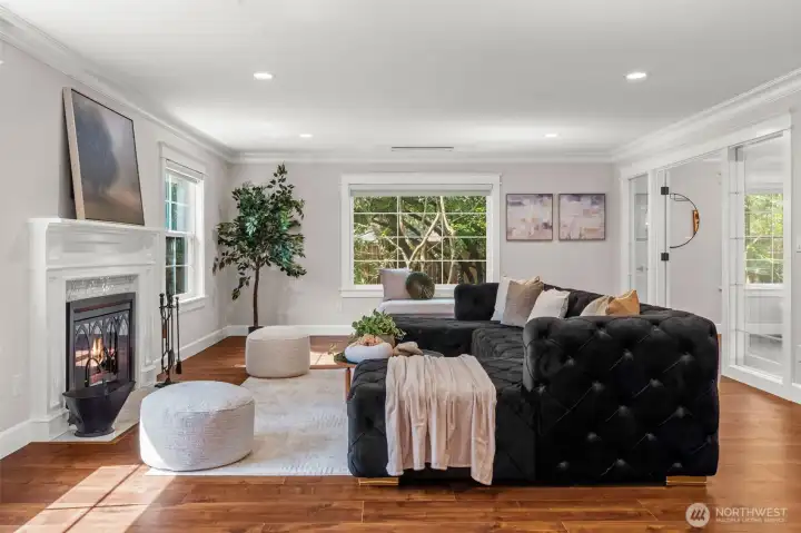 They open space for entertaining