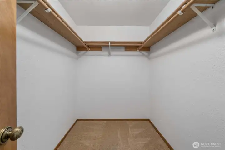 Large walk-in closet