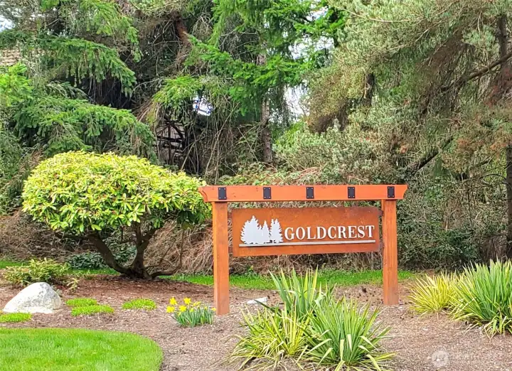 Goldcrest: A very desirable community to live in. It features 27 acres of greenbelt, large lots and custom homes.