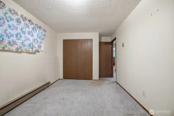 This is the 3rd bedroom which looks to the front or east portion of the property.