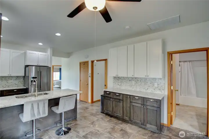 Beautifully updated kitchen with modern finishes.