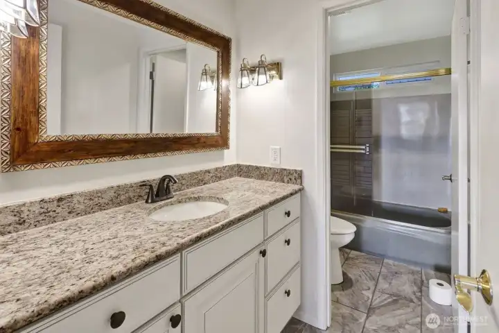 Full guest bath Full guest bath