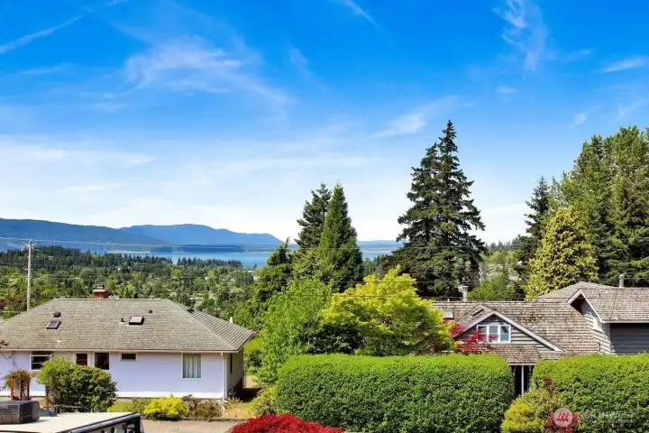 View from your kitchen and deck. View from your kitchen and deck.