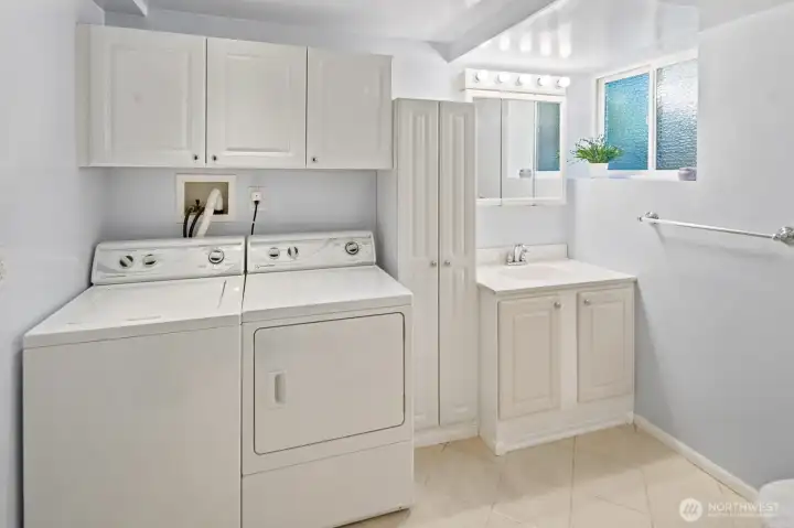 Lower Level Laundry Area Lower Level Laundry Area