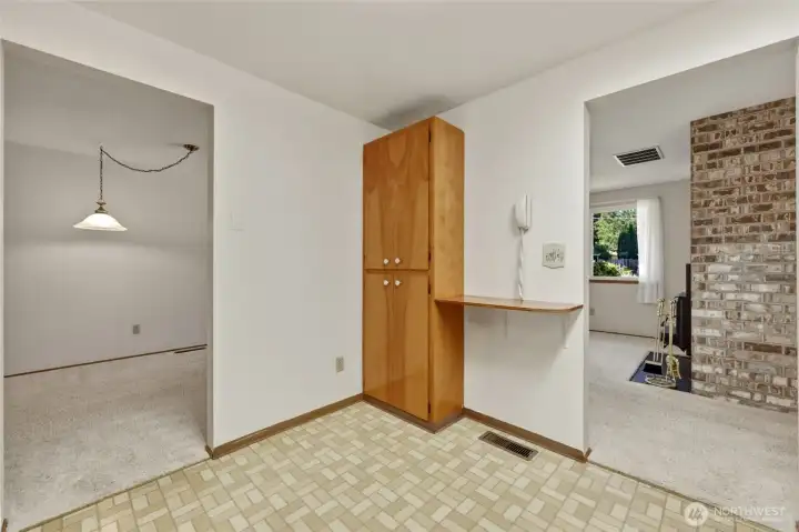 Thoughtful layout keeps everyday living connected.