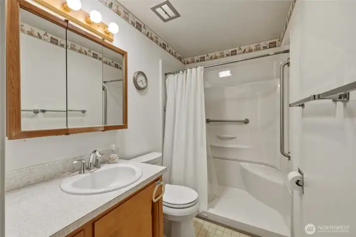 Updated bathroom