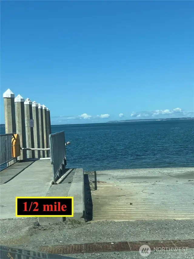 Public beach access within walking distance