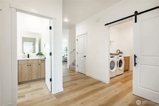 Photos shown are of a similar floor plan previously built in a different neighborhood (The Ridge in Blaine). Finishes and features may vary. Some items pictured reflect buyer-selected upgrades which are not included in the base price and may be added at an additional cost.