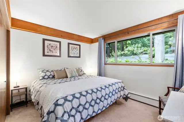 Spacious 2nd bedroom.