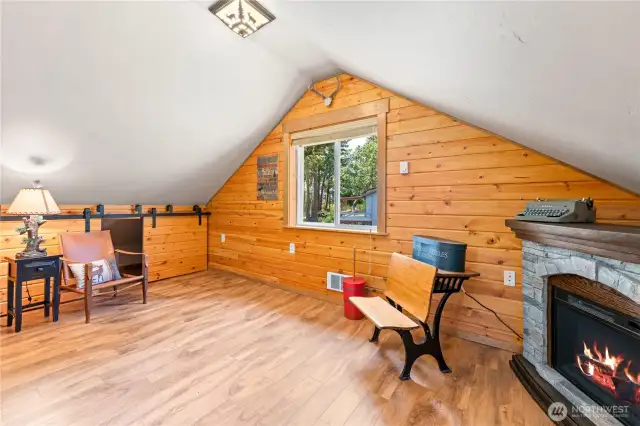 2nd floor of studio next to garage