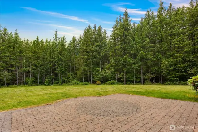 View of back patio