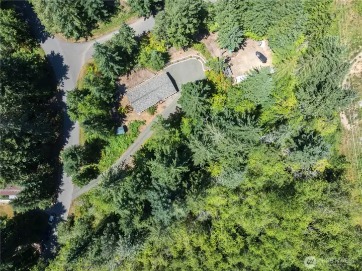 3 lots, extra room to park with fresh gravel